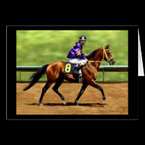 Ready to Run - Horse Painting cards