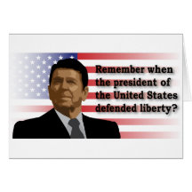 Reagan Liberty gretting card