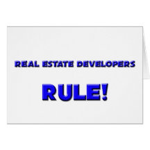 Real Estate Developers Rule! Cards