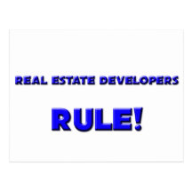 Real Estate Developers Rule! Postcard