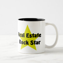 Real Estate Rock Star Mugs