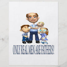 Real Father Full Color Flyer