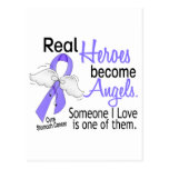 Real Heroes Become Angels Stomach Cancer Postcards