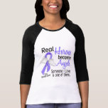 Real Heroes Become Angels Stomach Cancer Shirts
