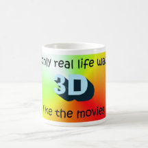 Real life in 3D Mug