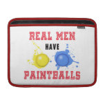 Real Men Have Paintballs MacBook Air Sleeves