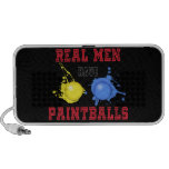 Real Men Have Paintballs Portable Speakers
