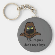 Real rogues don't need keys key chains