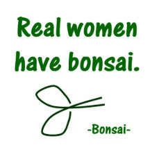 Real Women Have Bonsai , design with shears Photo Cutouts