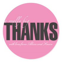 Really Big Thanks Sticker