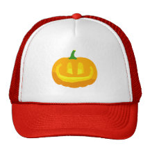 really happy Jack-O-'Lantern Mesh Hat