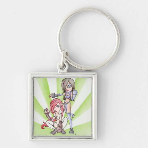 Realm & Aiko Key Chain