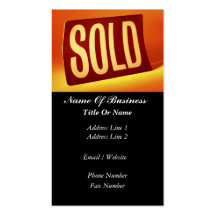 Realtors Business Card