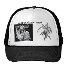 reaper skate team mesh hats