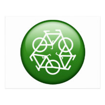 ReBicycle Green Postcards