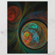 Rebirth Abstract Art Flyer