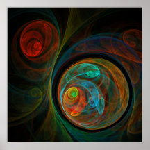 Rebirth Abstract Art Print