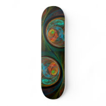 Rebirth Abstract Art Skateboard
