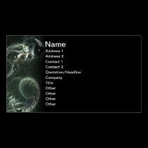 Reborn Fractal Art business cards