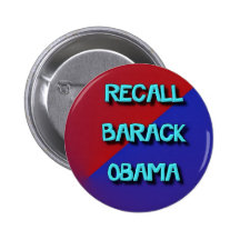 RecallBarack-2 Pinback Buttons