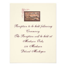 Reception Card matches "Antique Wedding Lasso"