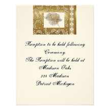 Reception invitation  "Wedding lasso" Design