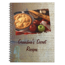 Recipe book notebooks