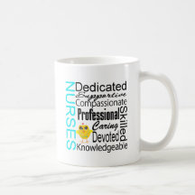 Recognise a Nurse:  Nurses Recognition Collage Mugs