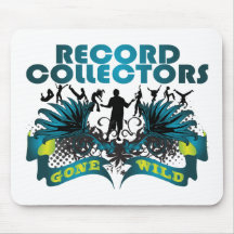 Record Collectors Gone Wild Mouse Mats