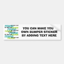 Recycle Do  Your Part T-shirts and Gifts Bumper Stickers