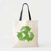 Recycle Earth Green Bags