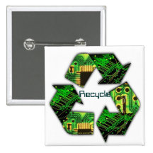 Recycle Electronics Button