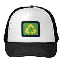 recycle logo hats