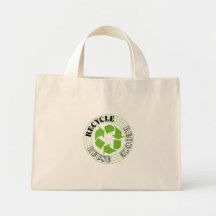 Recycle Logo Tote Bag