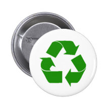 recycle pinback buttons