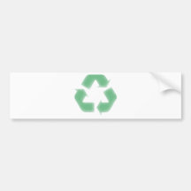 Recycle Products & Designs! Bumper Sticker