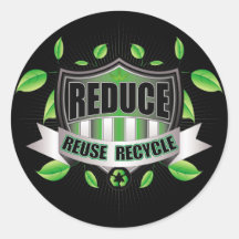 Recycle Shield Sticker