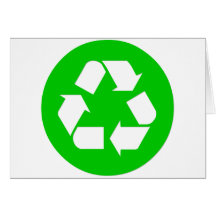 Recycle Symbol - Reduce, Reuse, Recycle Cards