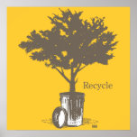 Recycle Tree Poster