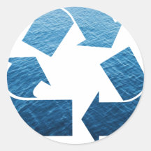 Recycle Water Stickers