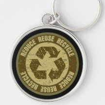Recycled Grunge Keychains