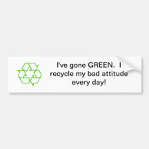 Recycling Bumper Sticker