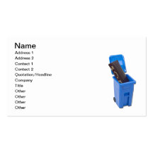 Recycling Employment Positions Business Card Templates