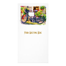 RECYCLING PERSONALIZED PHOTO CARD