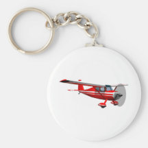 Red Aeroplane Keychains
