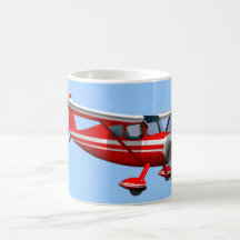 Red Aeroplane Mug