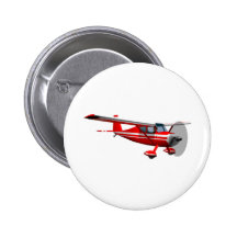 Red Aeroplane Pin