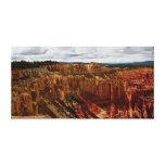 Red amphitheatre at Bryce Canyon on canvas Canvas Print