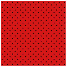Red and Black Stars Pattern. Acrylic Cut Outs