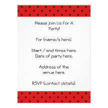 Red and Black Stars Pattern. Announcements